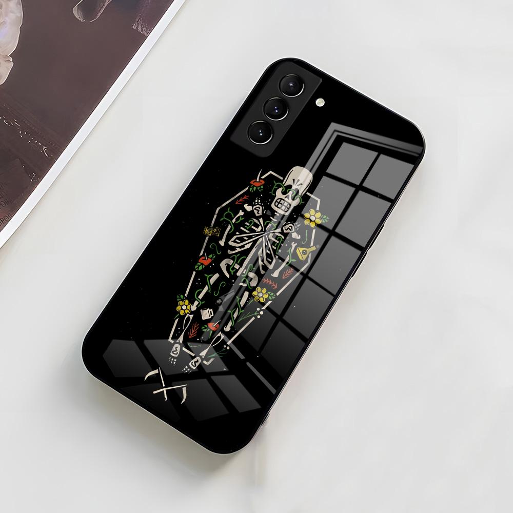 Чехол для телефона G-Grim F-Fandango Game для Samsung A56 A36 A26 A16 A15 A25 A35 A55 A14 A34 A24 A54 Стеклянный чехол