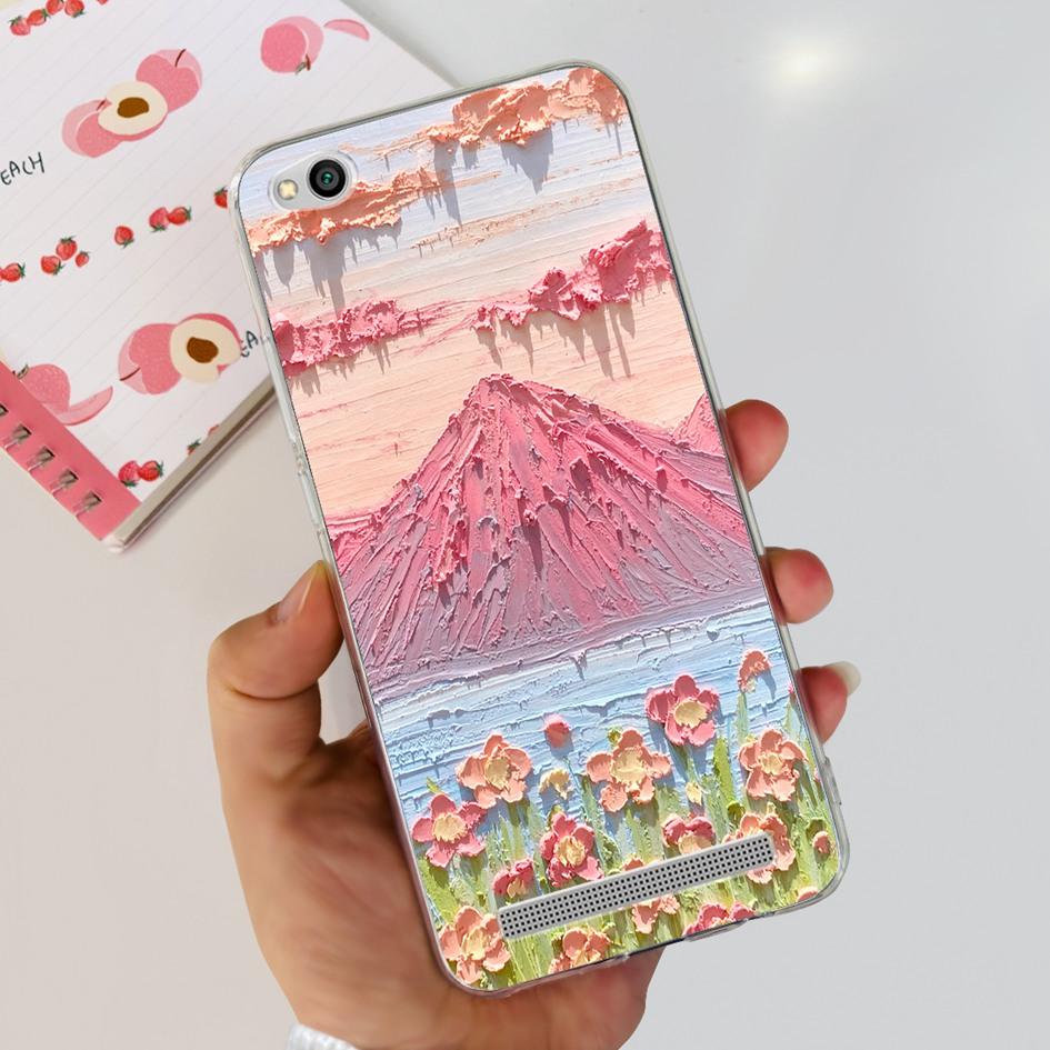 For Xiaomi Redmi 4A Case Fashion Butterfly Transparent Silicone Soft Cover For Xiaomi Redmi 5A Funda Redmi5A Redmi4A Phone Cases