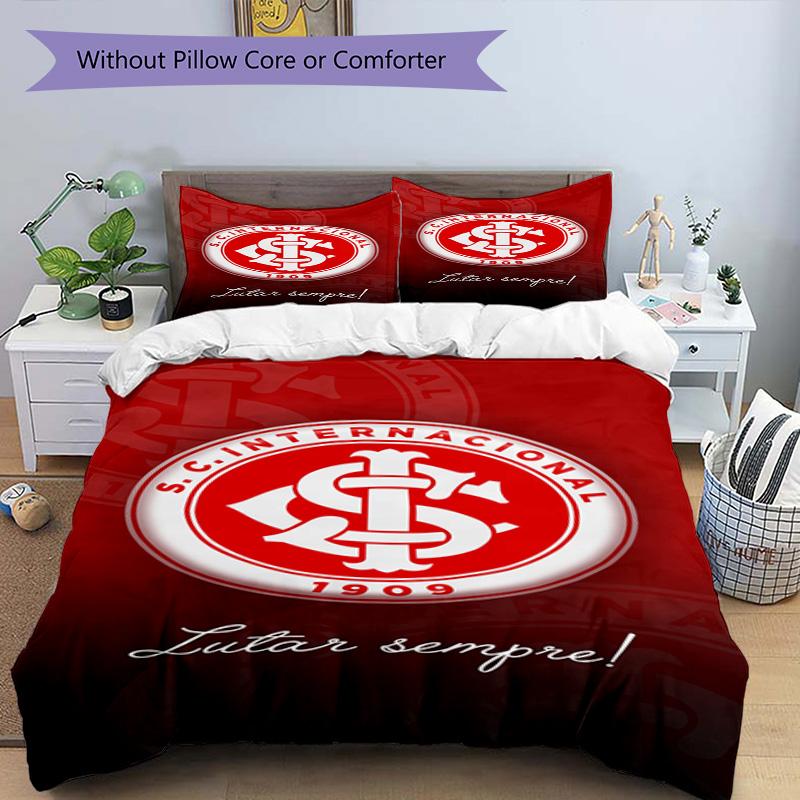 SC Internacional1 Printed Pattern Duvet Cover Set – includes 1 duvet cover and 2 matching pillowcases Bedroom decor Christmas gifts