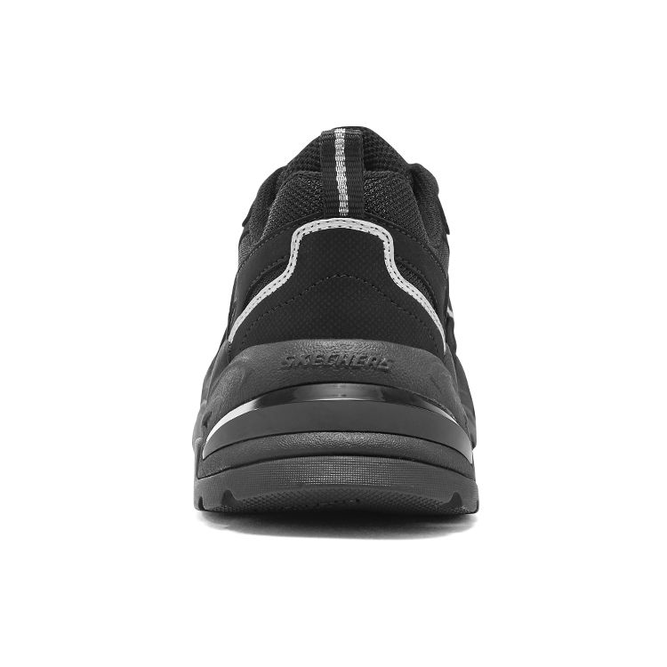Skechers Stamina V2 Mecha Shoes II Прочные Амортизация Низкие Беговые Кроссовки Женские кроссовки Черный 896245-BBK