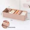 Adjustable Drawer Divider Box Multi-Compartment Drawer Organizer Desk Storage Box with Removable Dividers for Cosmetics Snacks