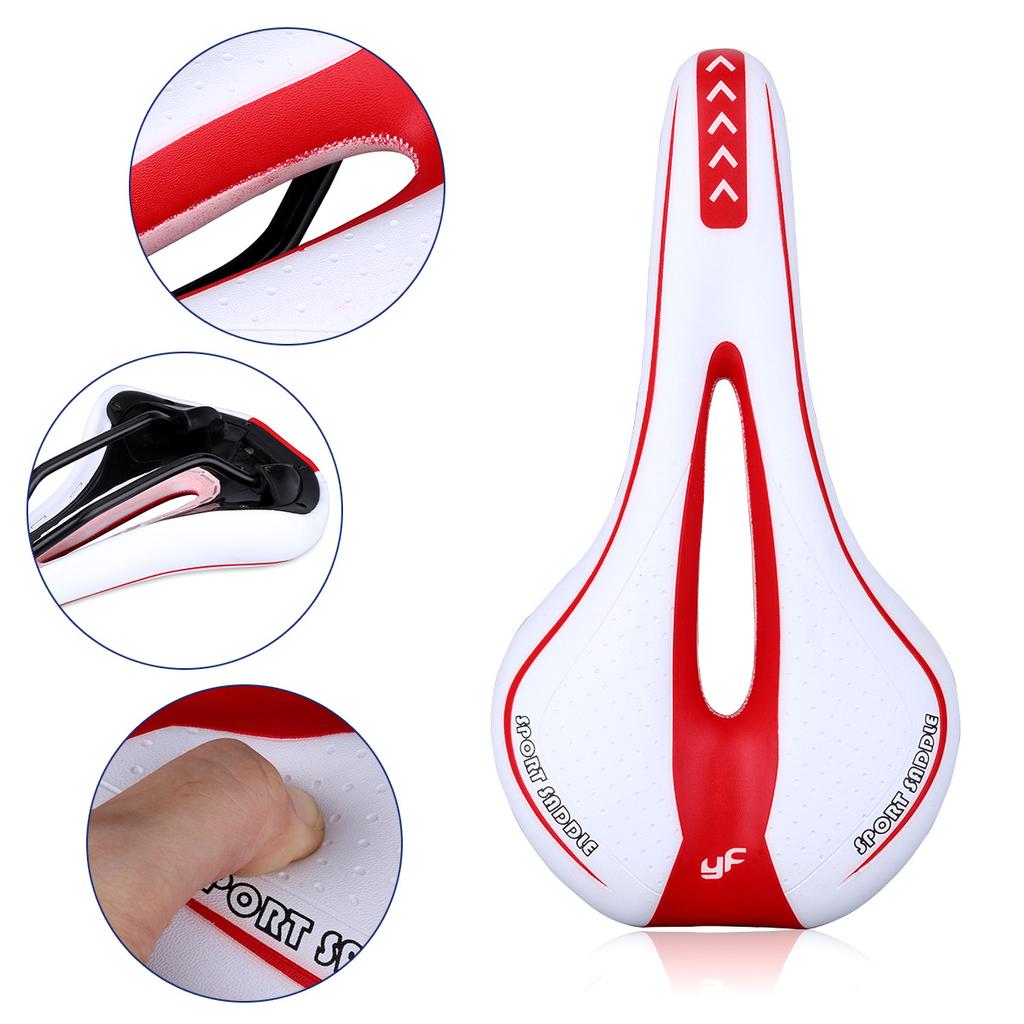 Bicycle Saddle Mountain Bike Openwork Hole Saddle Racing Saddle Riding Equipment Mountain Bike Saddle