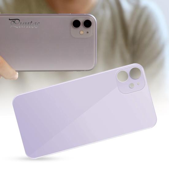 Replacement Glass Professional Back Housing Rear Battery Cover With Preinstalled Adhesive Repair Tools For Iphone 11 61 Inch All Carriers