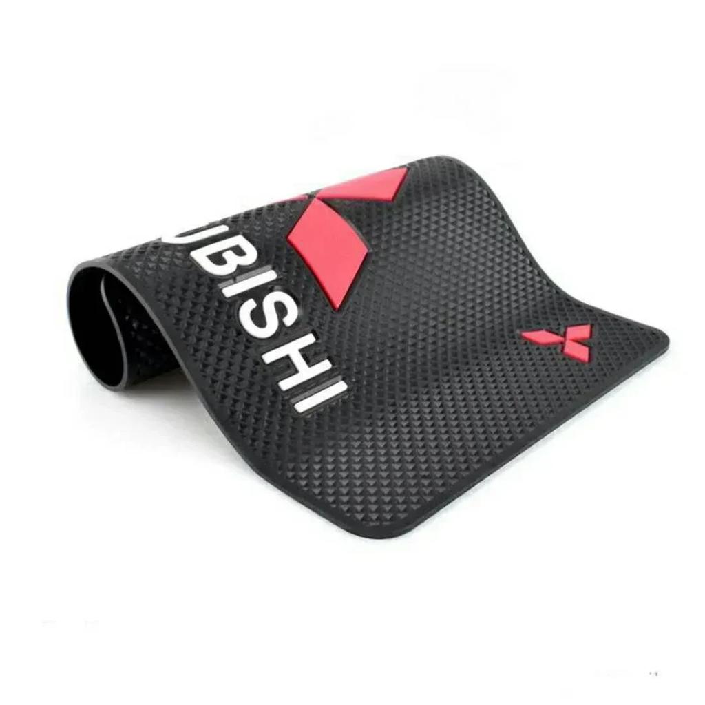 Car Anti Slip Mat Dashboard Sticky Non-Slip Cell Phone Pad for Mitsubishi Lancer 9 ASX L200 Colt Pajero Outlander Eclipse Mirage