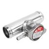 Keenso Inline Radiator Hose Filler Neck with 16PSI Cap 32mm 1‑1/4in OD T6061 Aluminum
