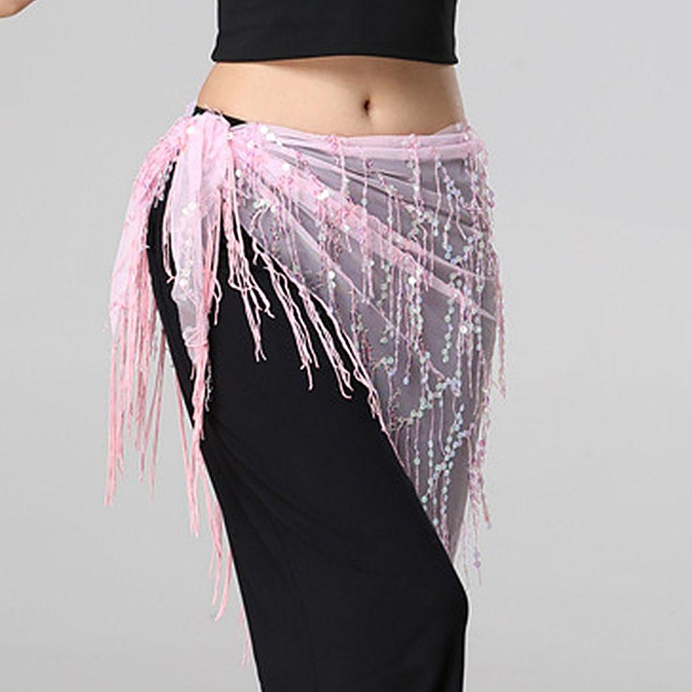 New Style Belly Dance Costumes Belly Dance Hip Scarf Sequins Belly Dancing Belt Tassel