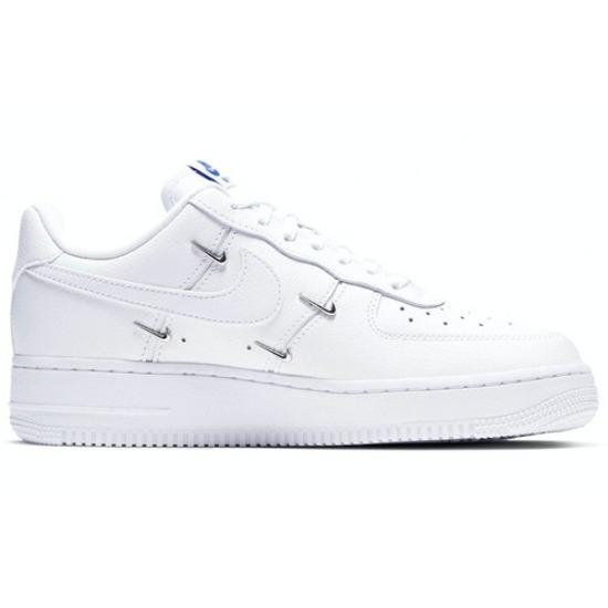Nike Air Force 1 Sisterhood - Белый Металлик Серебристый 2020 - CT1990-100
