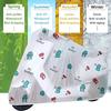 1PC Electric Bike Raincover Thickening Waterproof Dustproof Motorcycle Cover Cute Sunshade Cartoon Pattern