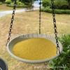 Hanging Bird Feeder Candy Color Hummingbird Feeder Outdoor Hanging Bird Water Dispenser Garden Yard Decor Suction Cup Hook Red
