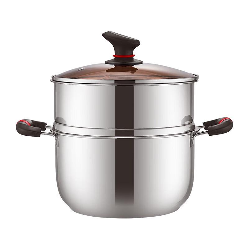 Odin 24cm Stainless Steel 2-Layer Steamer Pot