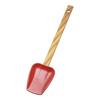 Endo Shoji Professional TKG Spatula [Handle] Natural Wood [Spatula] Silicone Rubber BSPB101