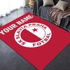 Custom Name SK Slavia Praha Carpet Rug for Living Room Bedroom Home Sofa Decoration,Kids play Non-slip Floor Mat