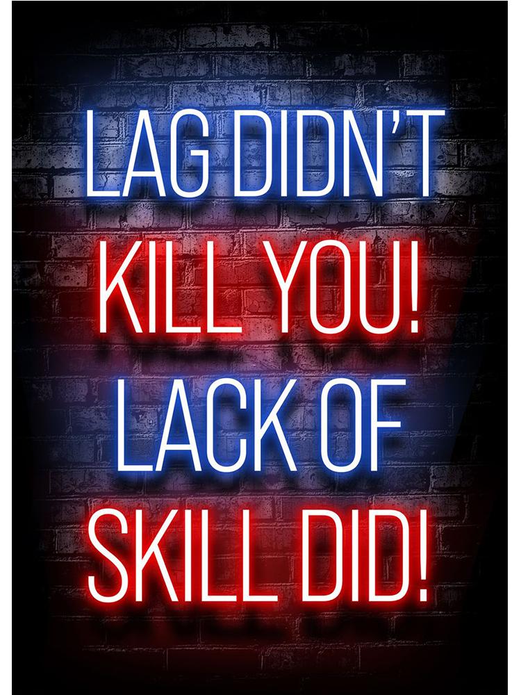 Neon Design Gamepad Game Quote Posters Canvas Painting VR Gaming Girl Wall Art Picture Gamer Boy Room Home Decoration No LED