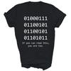 Funny Computer Binary Code Programmer Developer Geek Unisex Shirt Gift