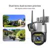 V380 WiFi+6MP Lens Camera Baby Home Monitor Waterproof Security Camera
