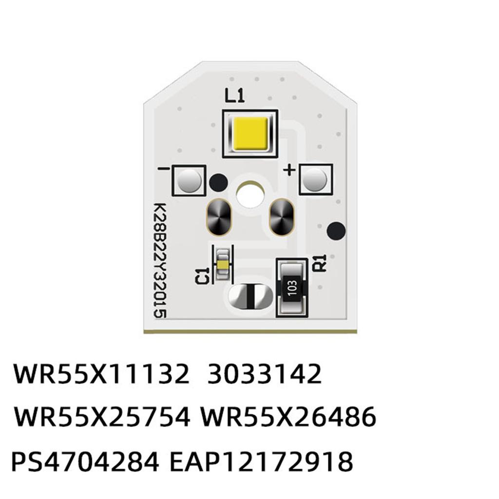 Freezer Refrigerator Accessory Replacement LED Light Bulb Refrigerator LED Light WR55X11132 for GFE26GGHBB GFE26 GGHCWW