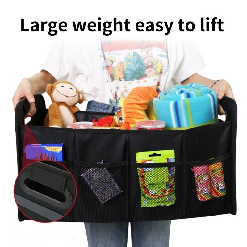 Водонепроницаемый органайзер для хранения в багажнике автомобиля, складная коробка большой вместимости для покупок, организации путешествий, необходимых аксессуаров