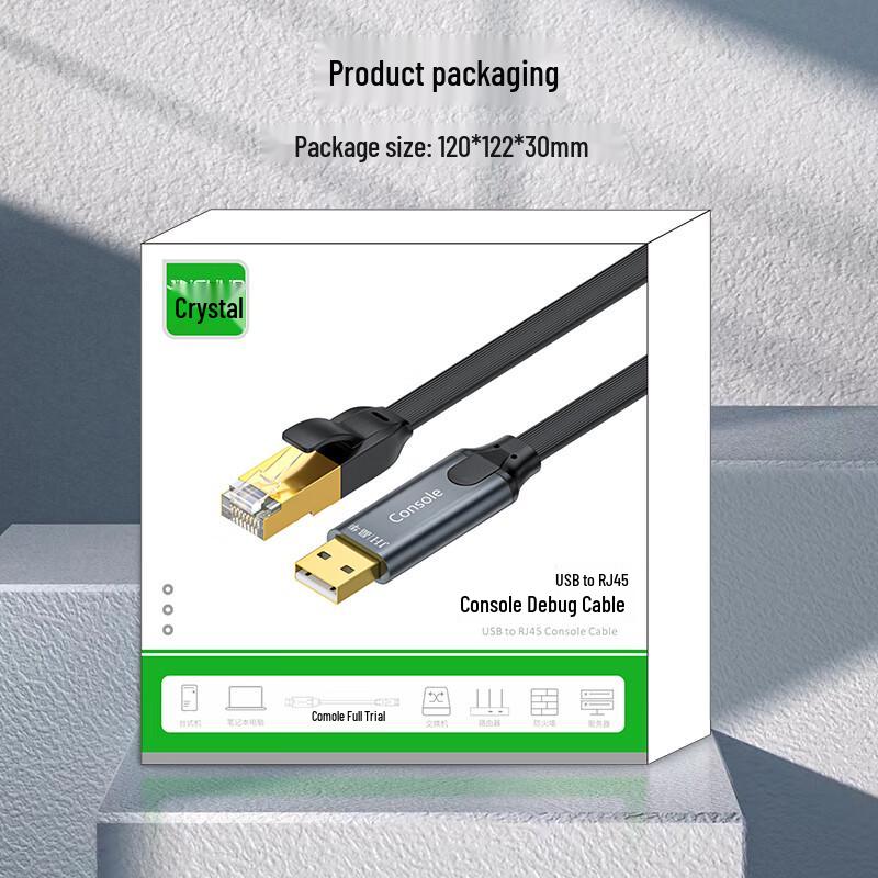 Кабель отладочный консольный USB на RJ45 Jinghua
