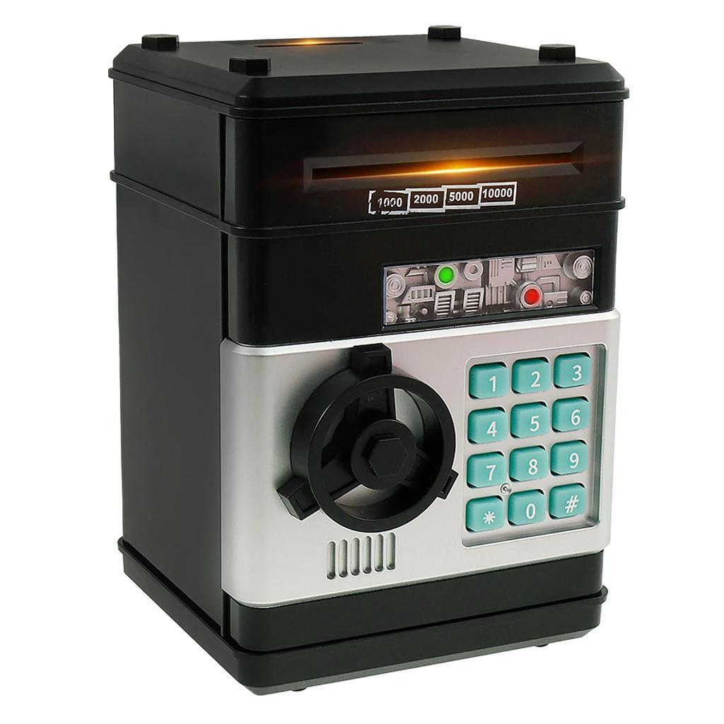 Электронный пароль Денежный банк Копилка Сейф Автоматический депозит Банкомат Наличные Монеты Коробка для сбережений Детская игрушка на день рождения Рождественский подарок