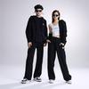 MLB Sweatshirt Jacket Unisex Black 3ATRB0134-50BKS
