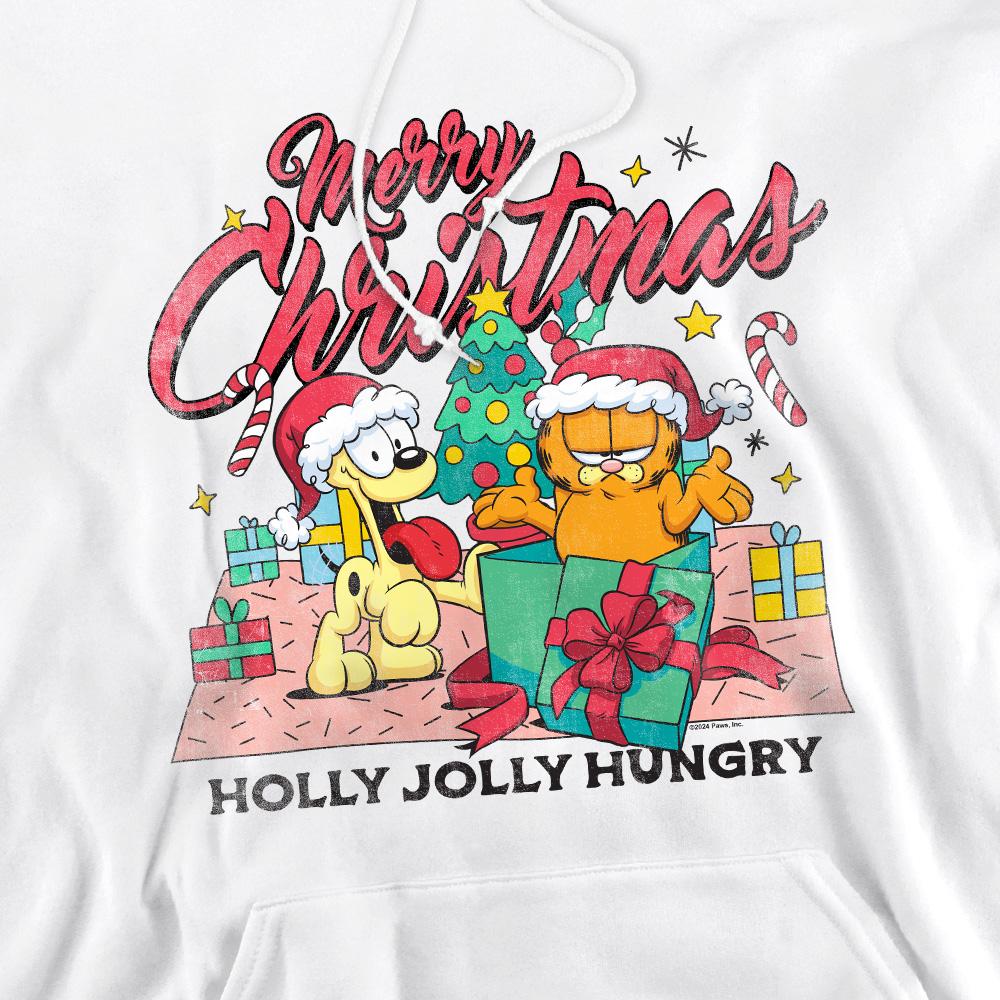 Garfield Mens Merry Christmas Hoodie