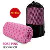 Non Slip Hot Yoga Towel Pilates Mat Yoga Blanket Sweat Absorbent Portable Fitness Meditation Mat Sports Workout Travel Blanket
