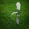 Stainless Steel Windmill Rust-resistant Wind Spinner Waterproof 360 Degree Rotating Windmill for Yard Lawn Decoration