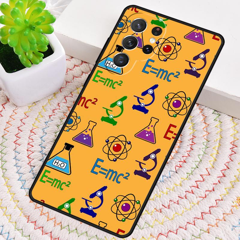 Чехол для телефона Химия Математика для Samsung Galaxy note 10 pro S26 Ultra S23 S24 FE S25 S21 S22 PLUS ударопрочный