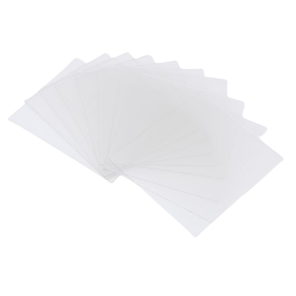 20 Pcs Solar Auto Darkening Clear Cover Lens Replacement Replacement Lens Kit Welding Helmet