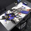 Mechanical Warrior Gundam Mk II Mousepad Large Gaming Keyboard Gamer Mouse Pad on The Table Desk Mat coaster PC Anime Mouse Mats