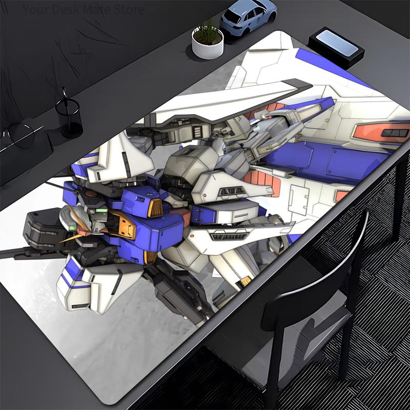 Mechanical Warrior Gundam Mk II Mousepad Large Gaming Keyboard Gamer Mouse Pad on The Table Desk Mat coaster PC Anime Mouse Mats