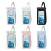Waterproof Phone Pouch with Lanyard Touchscreen Clear Floating Cell Phone Dry Bag Case Protector Beach Kayak Cruise Travel