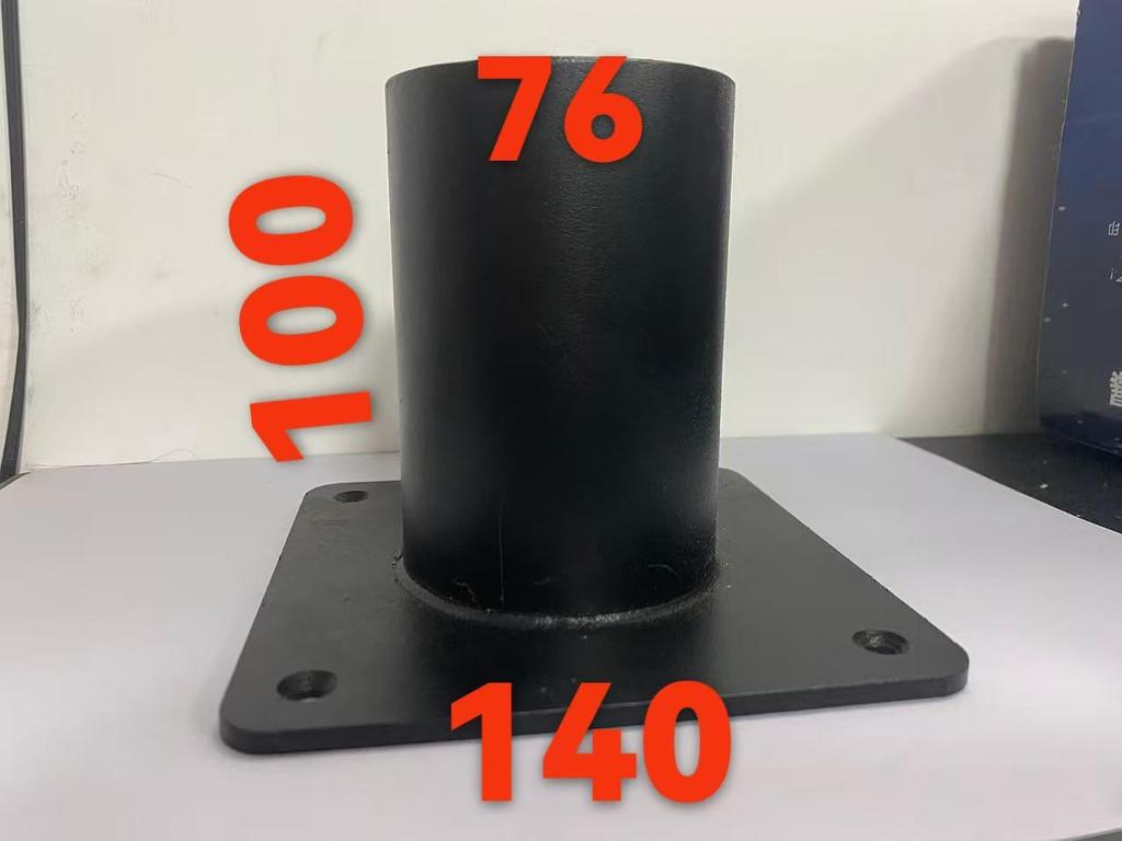 Outdoor Solar Light Mounting Bracket for 76mm Fence or Wall