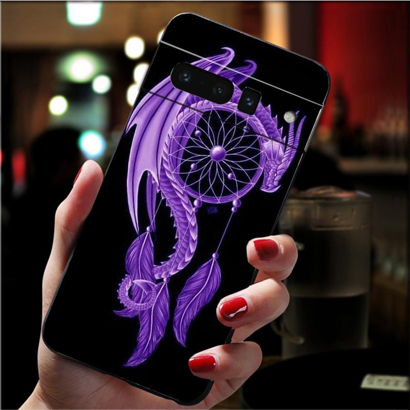 Чехол для телефона Google Pixel 7 Pro 7 6A 6 Pro 5A 4A 3A Pixel 4 XL Pixel 5 6 4 3 XL 3A XL 2 XL Dragon Case Funda