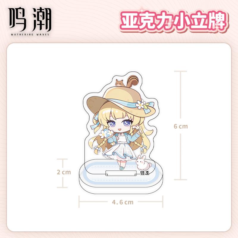 Waves Wuthering Chinese Game Peripherals Full Acrylic Stand Collectible Desk Ornaments Creative Birthday Gifts For Friends Toy