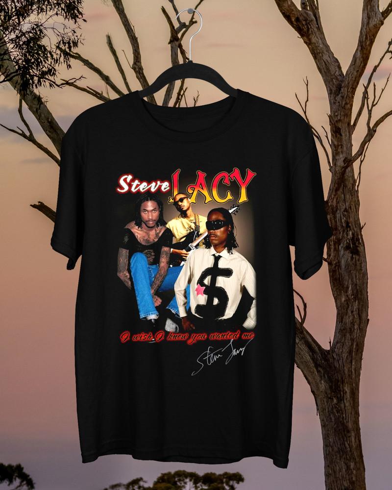 Steve Lacy Music Star Heavy Cotton Full Size Men Unisex Tee Shirt AG177 Unisex T-Shirt