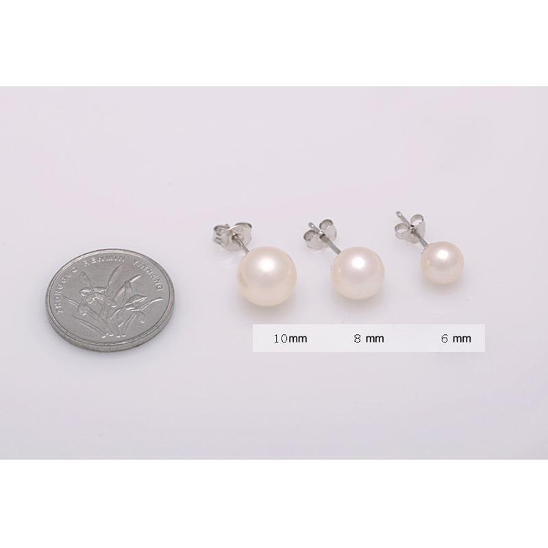 925 Sterling Silver Pearl Retro Stud Earrings For Women Luxury Designer Jewelry Accessories GaaBou