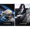 Steering Wheel Cover Sticker for Tesla Model 3 Model Y 2023 Car Panel Trim Frame Made of Italy Super Suede Leather Car Accessory