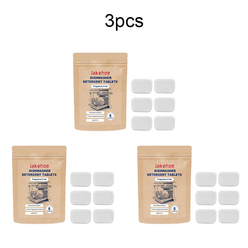 Таблетки для чистки посудомоечных машин JAKEHOE Таблетки для удаления пятен в бытовых посудомоечных машинах Таблетки для чистки и удаления запахов