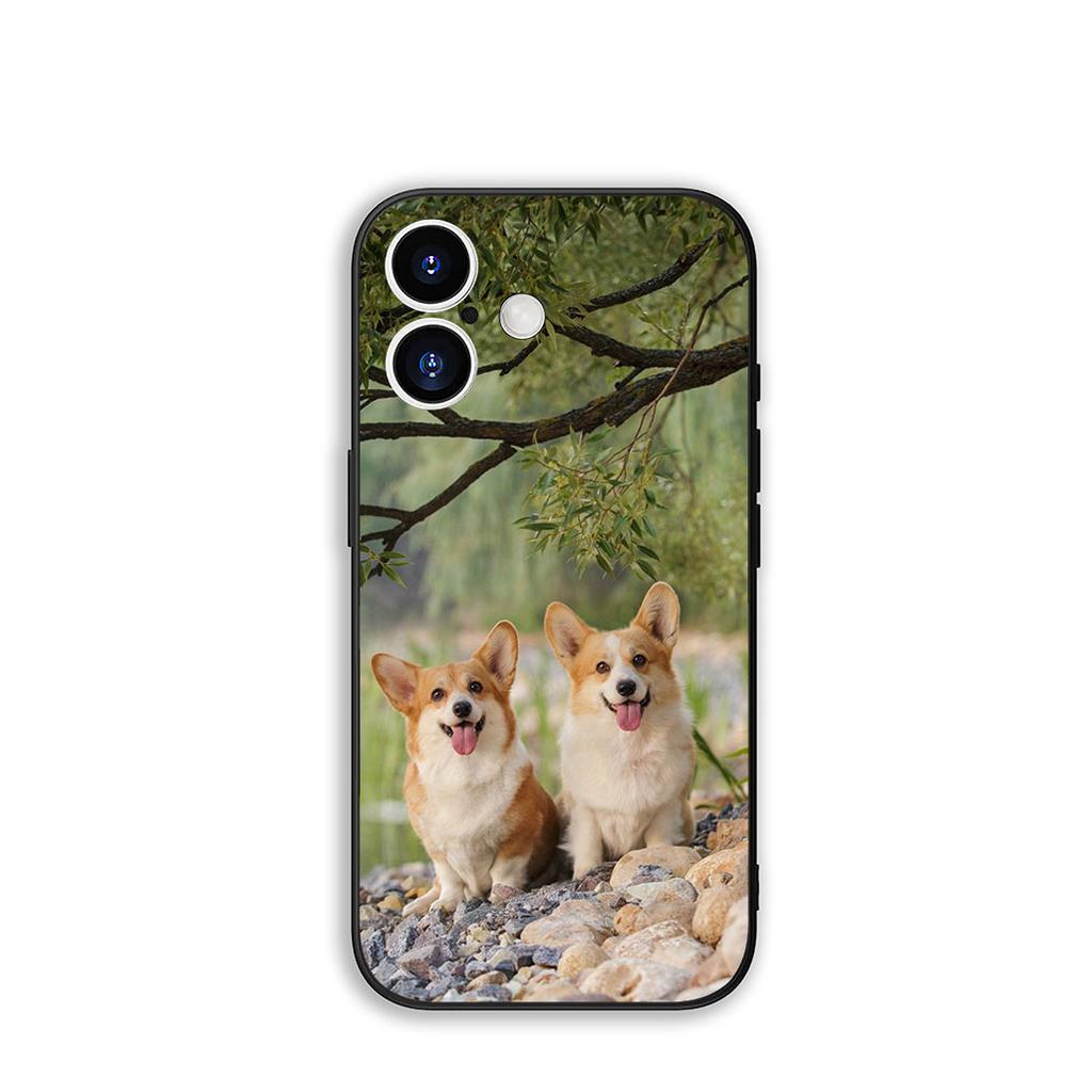 Phone Cover Pet Lovely Dog Corgi Casing for Apple iPhone 17 16 11 Pro XS Max XR 6 7 8 Plus + 16E SE 2020 Air 5 8+ Case