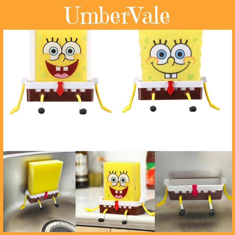 Fun And Functional Sponge Holder With Cartoon Character Design