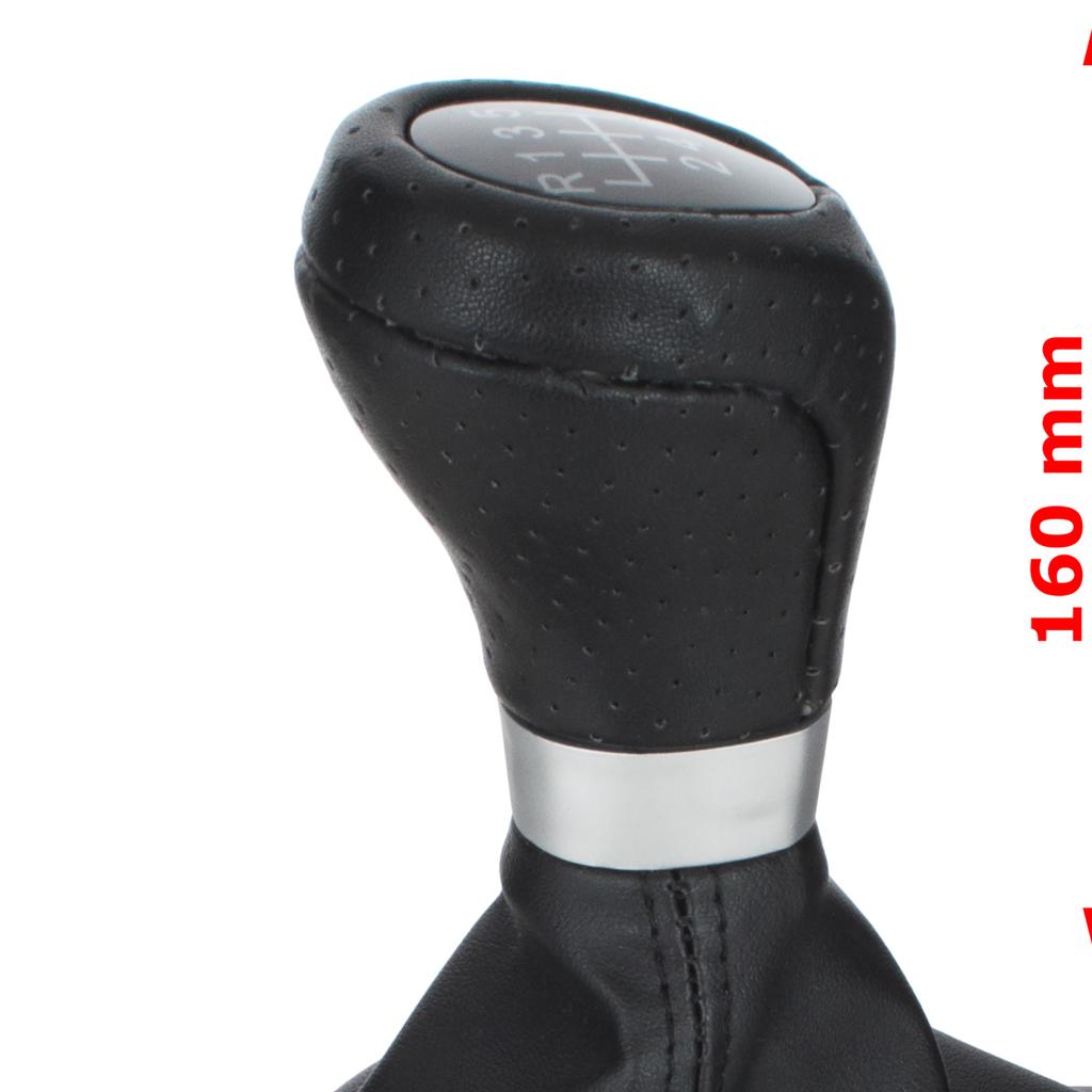 BMW 1 E81 07-11 Gear Shift Knob Black 6 Speed with Gaiter