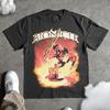 Bionicle Винтажная Футболка Мужская Женская Ретро Игровая Графика Хлопок Короткий Рукав Уличная Одежда Футболка
