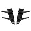 ABS Interior Accessories Front Bumper Spoiler Side Air Vent Cover Compatible for MG4 EV2022-2024 Decoration Sticker 2pcs