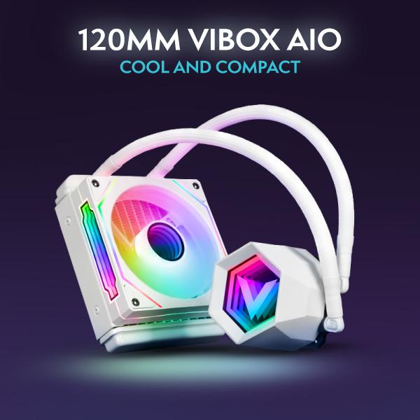 Vibox IV-590 Gaming PC • Ryzen 7 5700X 4,6 GHz • RTX 5060 Ti 8GB • 16GB RAM • 1TB SSD • Windows 11 • WiFi 6 + Bluetooth 5.4