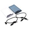 Внешний корпус для 2,5-дюймовых накопителей USB Type C, SATA на USB 5 Гбит/с, прозрачный корпус для HDD/SSD, поддержка для ПК и ноутбуков