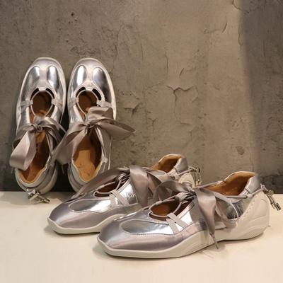 Балетки на плоской подошве Немецкие кроссовки Новые роскошные женские туфли с ремешком-бабочкой Туфли Мэри Джейн Балетки