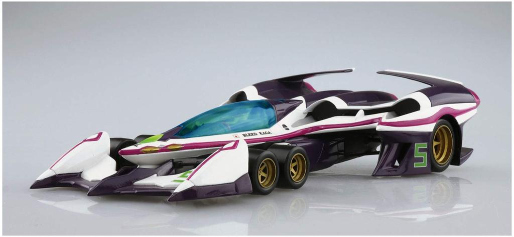 Пластиковая модель Aoshima Bunka Kyozai Cyber Formula Aoi в масштабе огра №2 AN-21 1/24