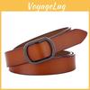 Retroinspired Leather Belt For Ladies With Metal Clasp And Pure Leather Design