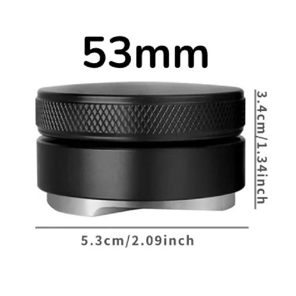 Регулируемый распределитель кофе, 3-наклонная конструкция, профессиональный выравниватель кофейной гущи, подходит для 51/53/58 мм для портафильтра 51/53/58 мм